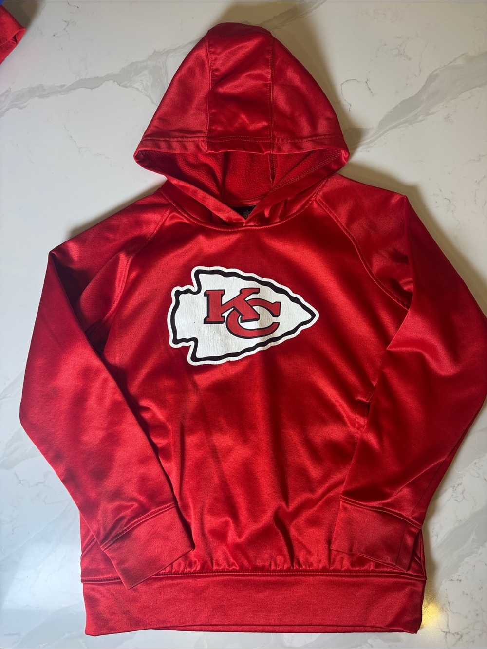 Kansas City Chiefs Red Kids Hoodie - Official Logo Pullover